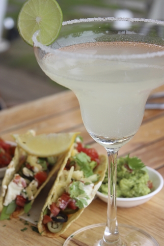 Margarita and Taco Flight